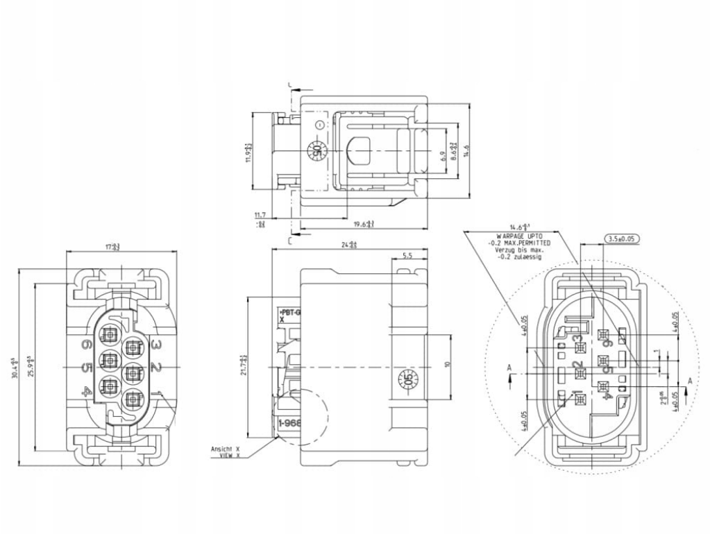 Webasto 6 Pin Connector